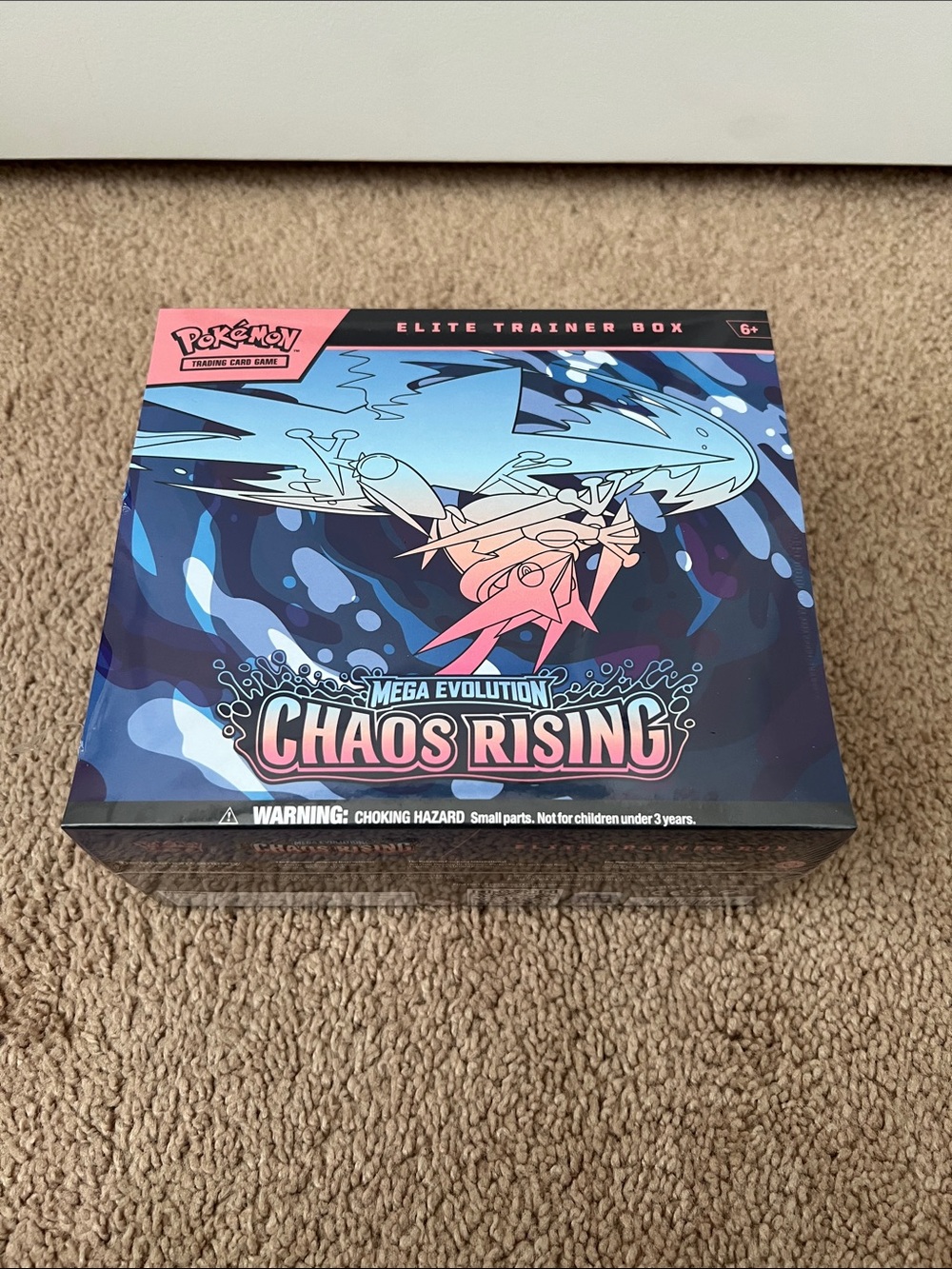 Pokemon Chaos Rising Elite Trainer Box - Blue, Pink, Purple